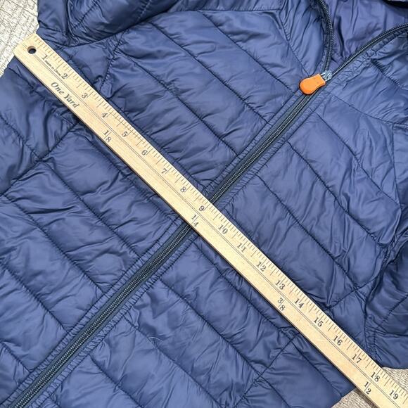 Save the Duck Women's Daisy Quilted  Navy Jacket Size S - Picture 9 of 13